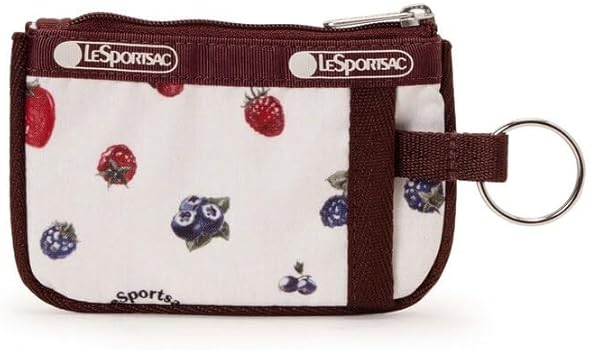 LeSportsac Official Pouch, Card Case, Key Card Holder/4009 White